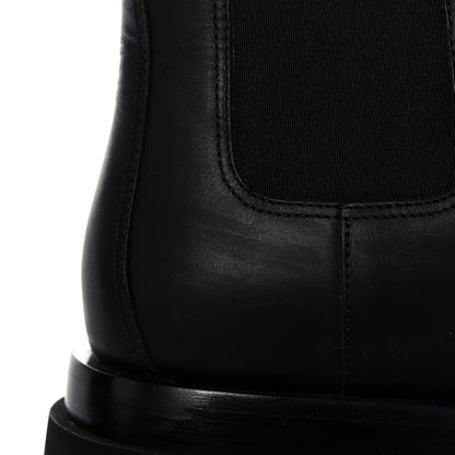 Bottega Veneta Calfskin The Lug Chelsea Boots 37.5 Black 10 of 14