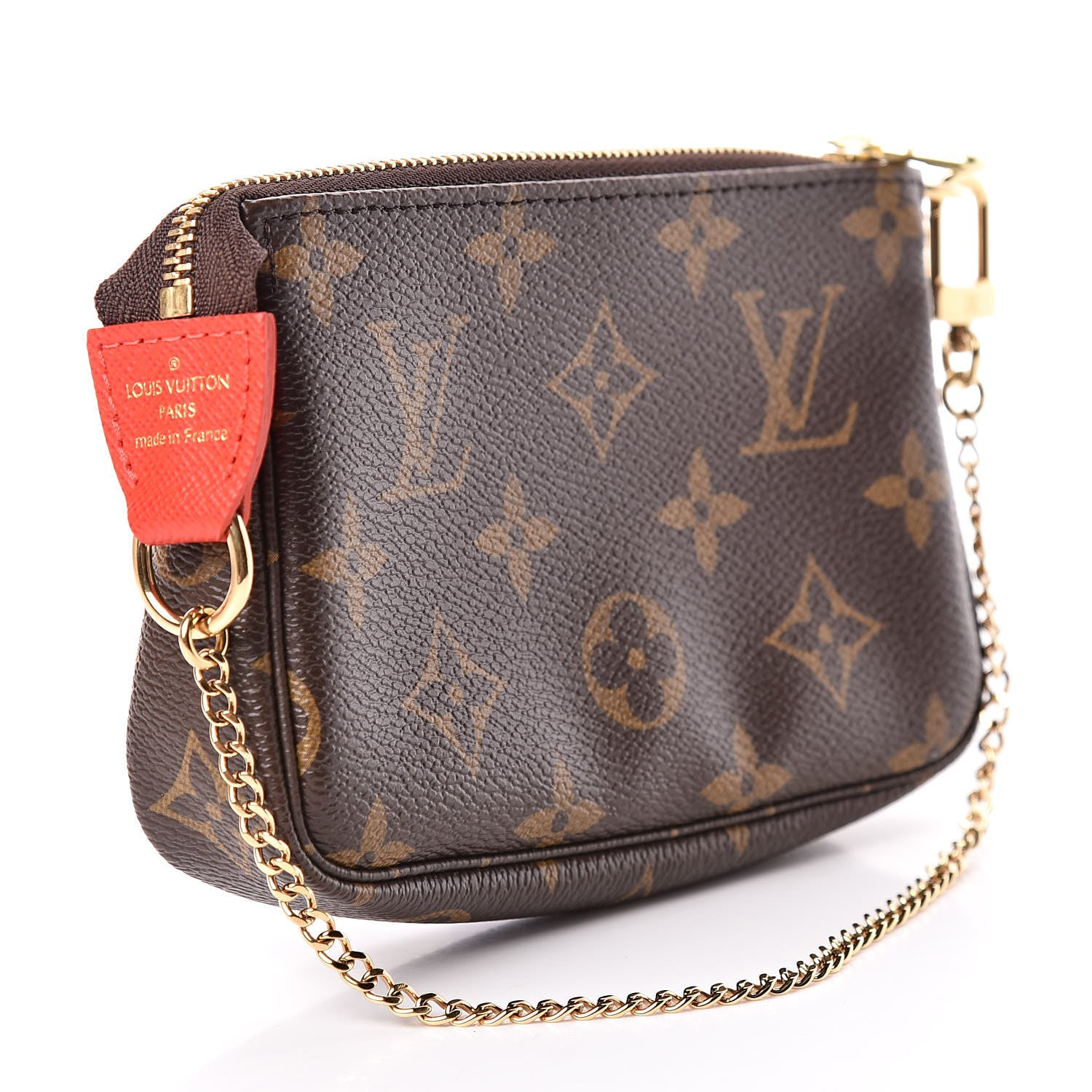 Louis Vuitton Monogram 2018 Christmas Animation Mini Cats Pochette Accessories 3 of 8