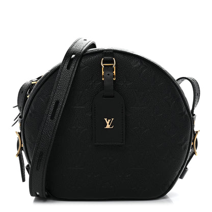 Louis Vuitton Empreinte Boite Chapeau Souple MM Black 1 of 11