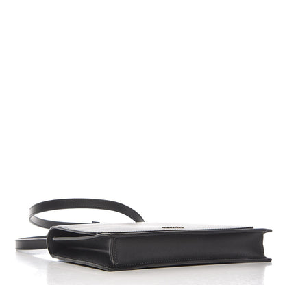 Versace Grained Calfskin Crossbody Bag Black 4 of 7