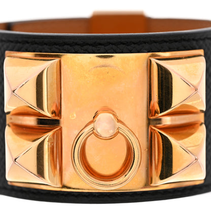 Hermes Epsom Collier de Chien CDC Bracelet S Black 7 of 9