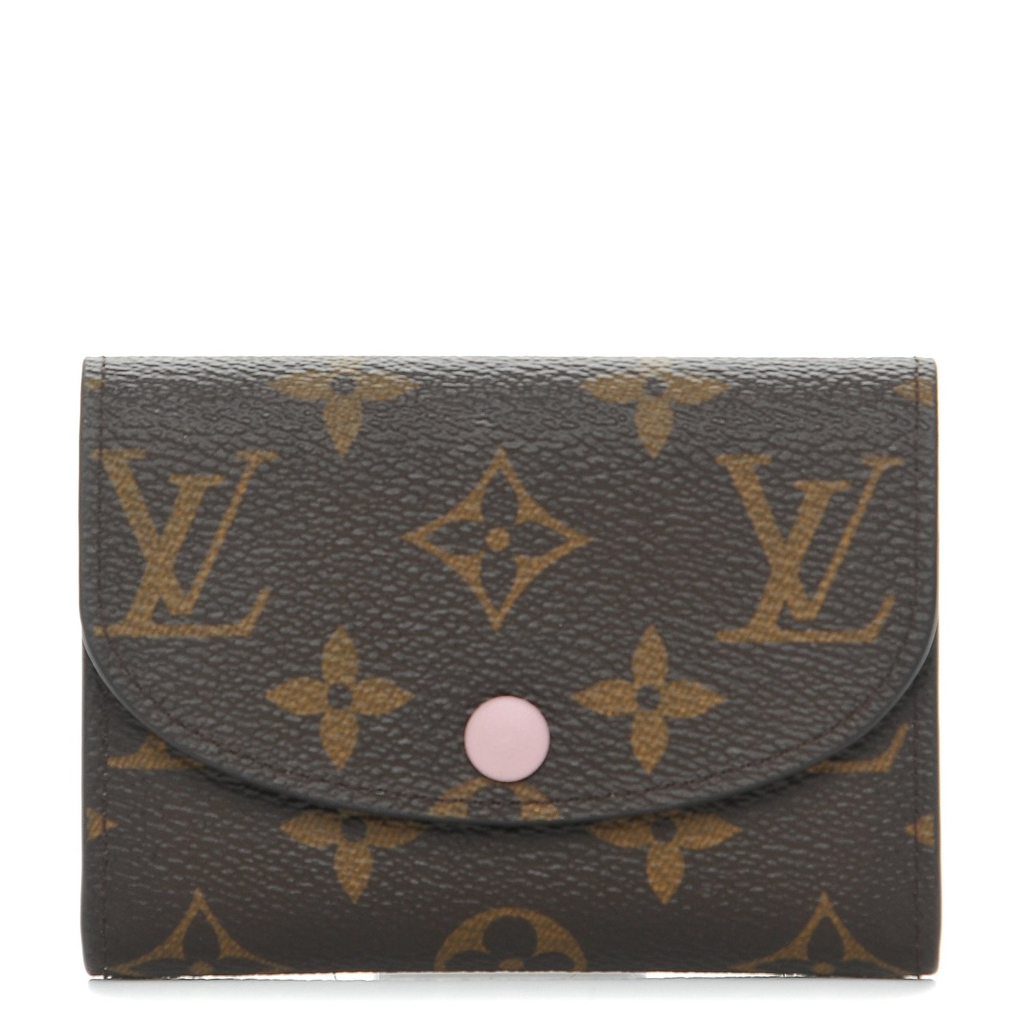 Monogram Rosalie Coin Purse Rose Ballerine