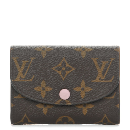 Louis Vuitton Monogram Rosalie Coin Purse Rose Ballerine 1 of 7