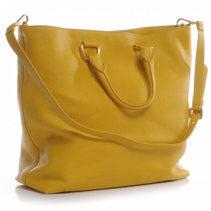 Prada Vitello Daino Tote Mimosa 4 of 9