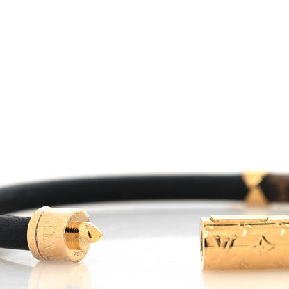 Louis Vuitton Monogram Daily Confidential Bracelet 19 Black 4 of 6