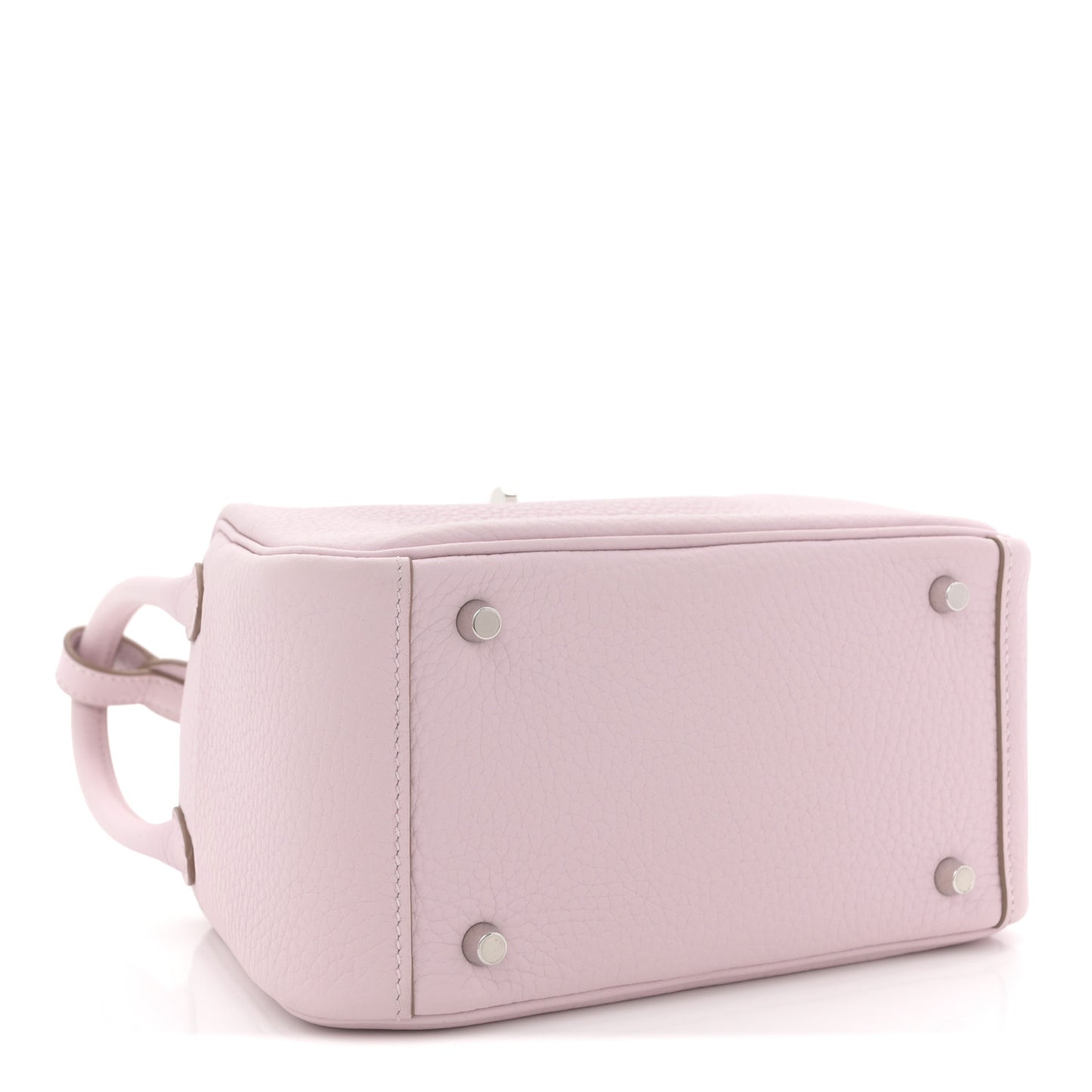 Taurillon Clemence Verso Mini Lindy 20 Mauve Pale Mushroom