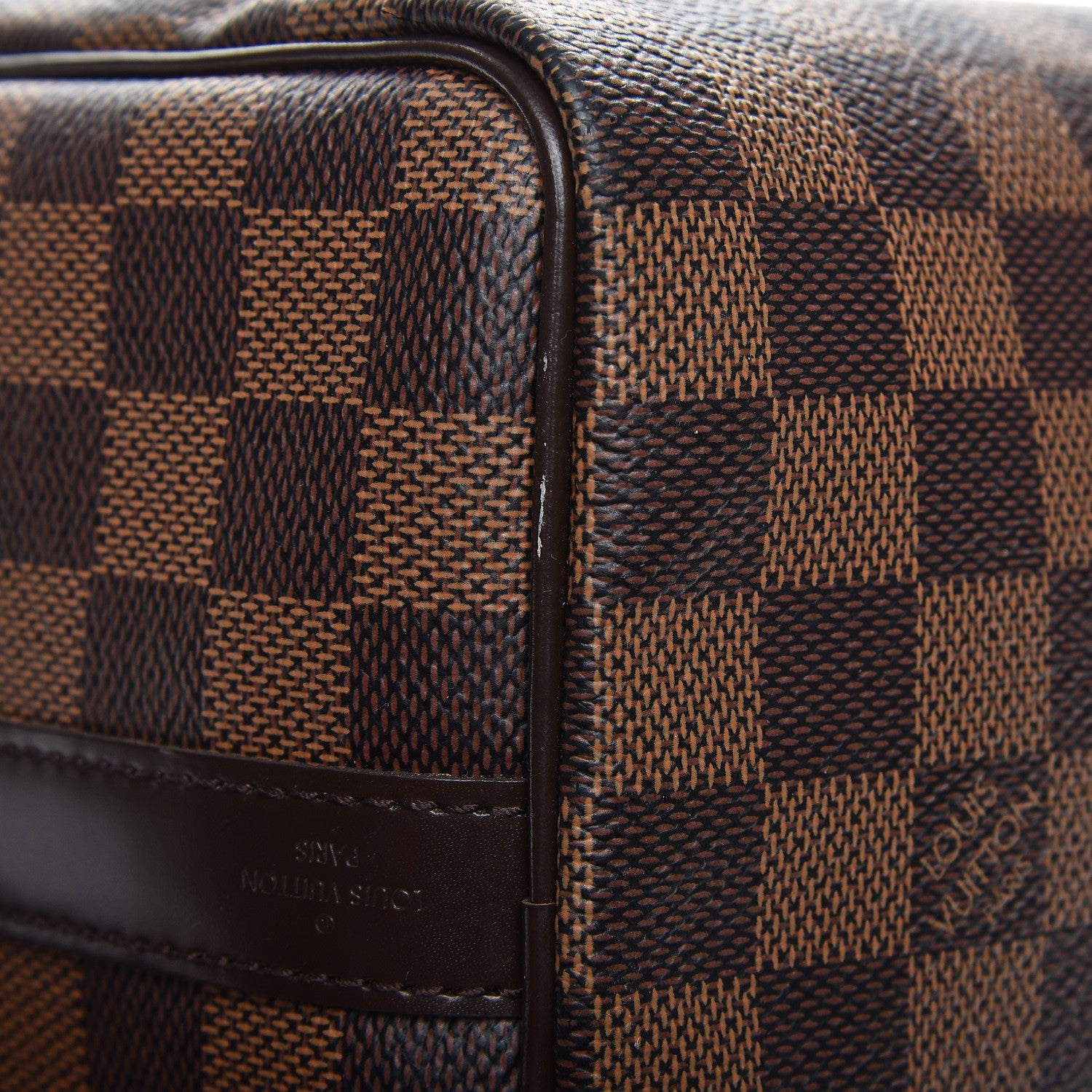 Louis Vuitton Damier Ebene Speedy Bandouliere 25 10 of 11