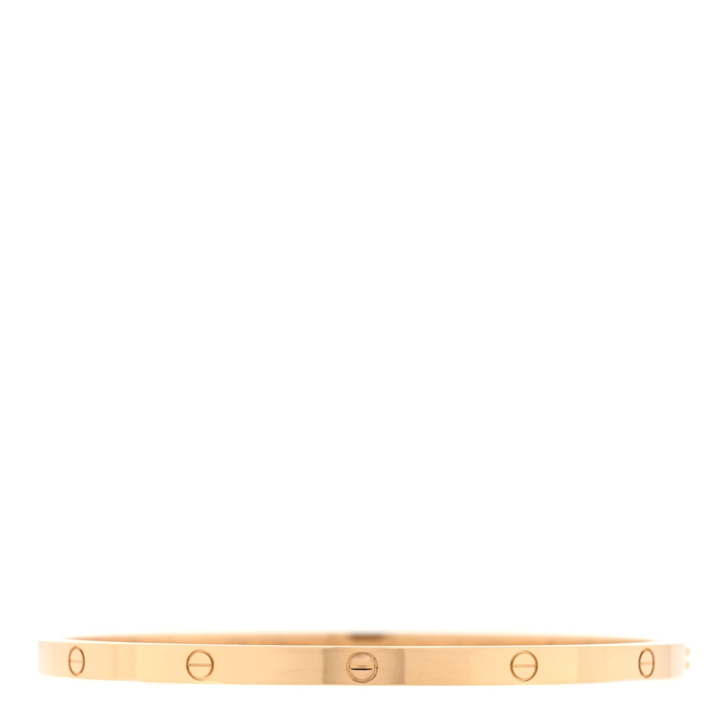 Cartier 18K Yellow Gold Small LOVE Bracelet 18 1 of 7