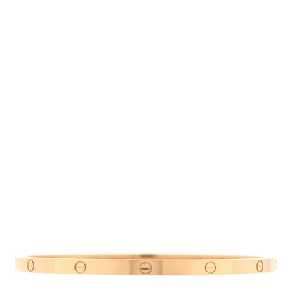 Cartier 18K Yellow Gold Small LOVE Bracelet 18 1 of 7