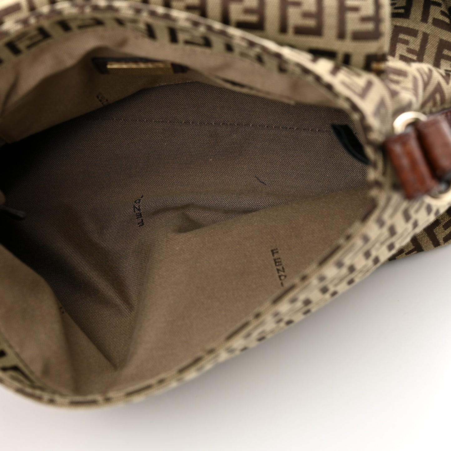 Zucchino Logo Shoulder Bag Tobacco