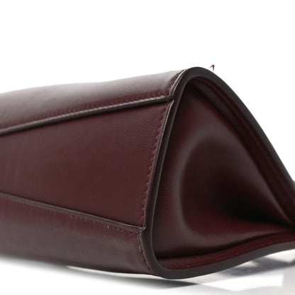 Alaia Calfskin Le Click East West Bag Rouge Grenat 9 of 9