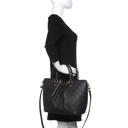 Louis Vuitton Empreinte Mazarine MM Black 2 of 12