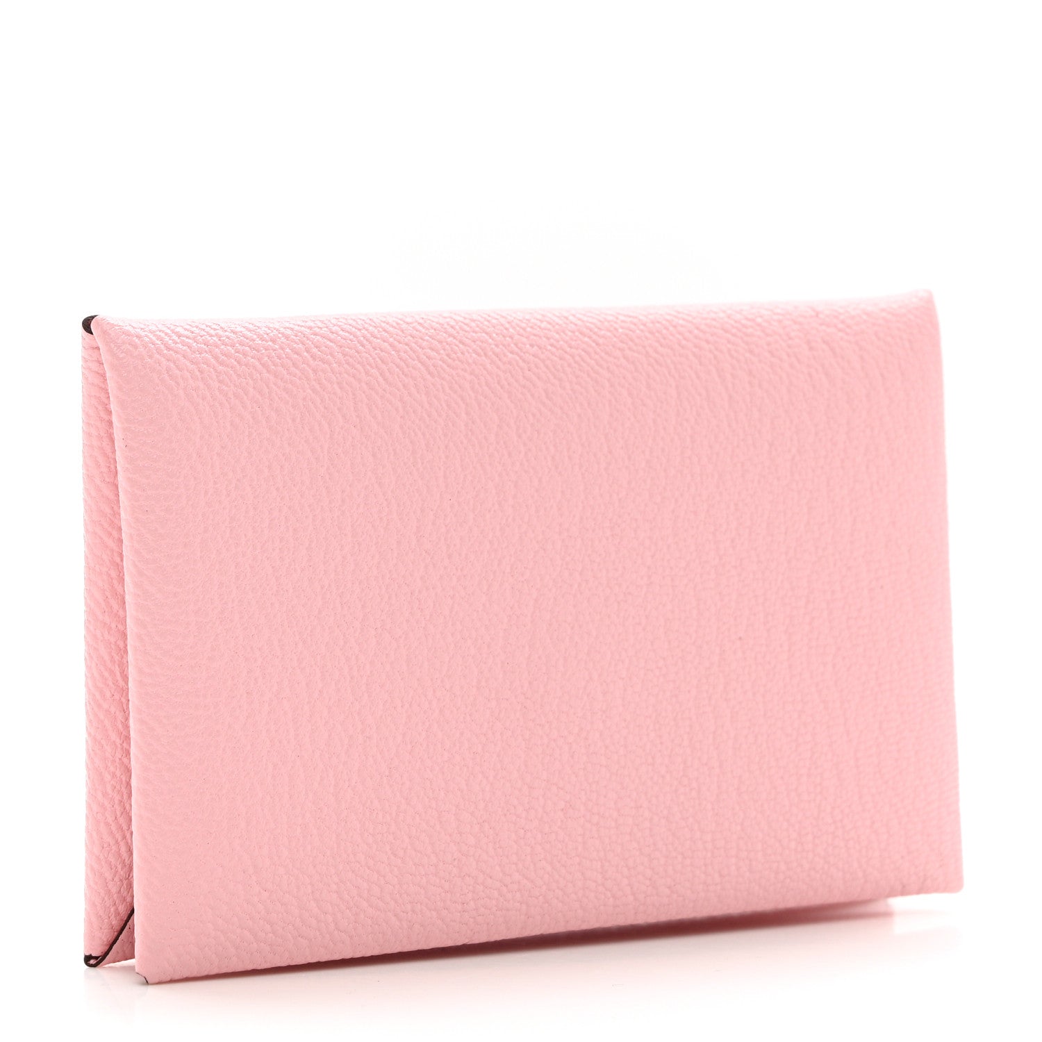 Hermes Chevre Mysore Calvi Card Case Rose Sakura 3 of 7