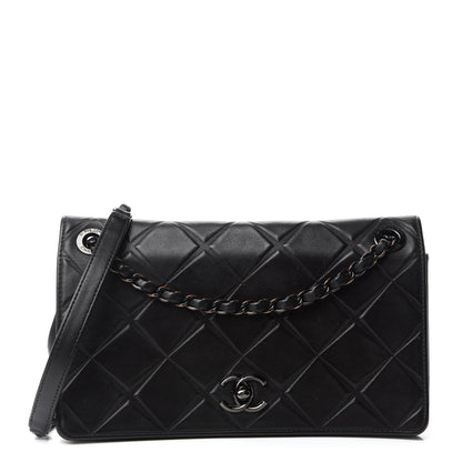 Chanel Calfskin Small Propeller Flap Black 1 of 11