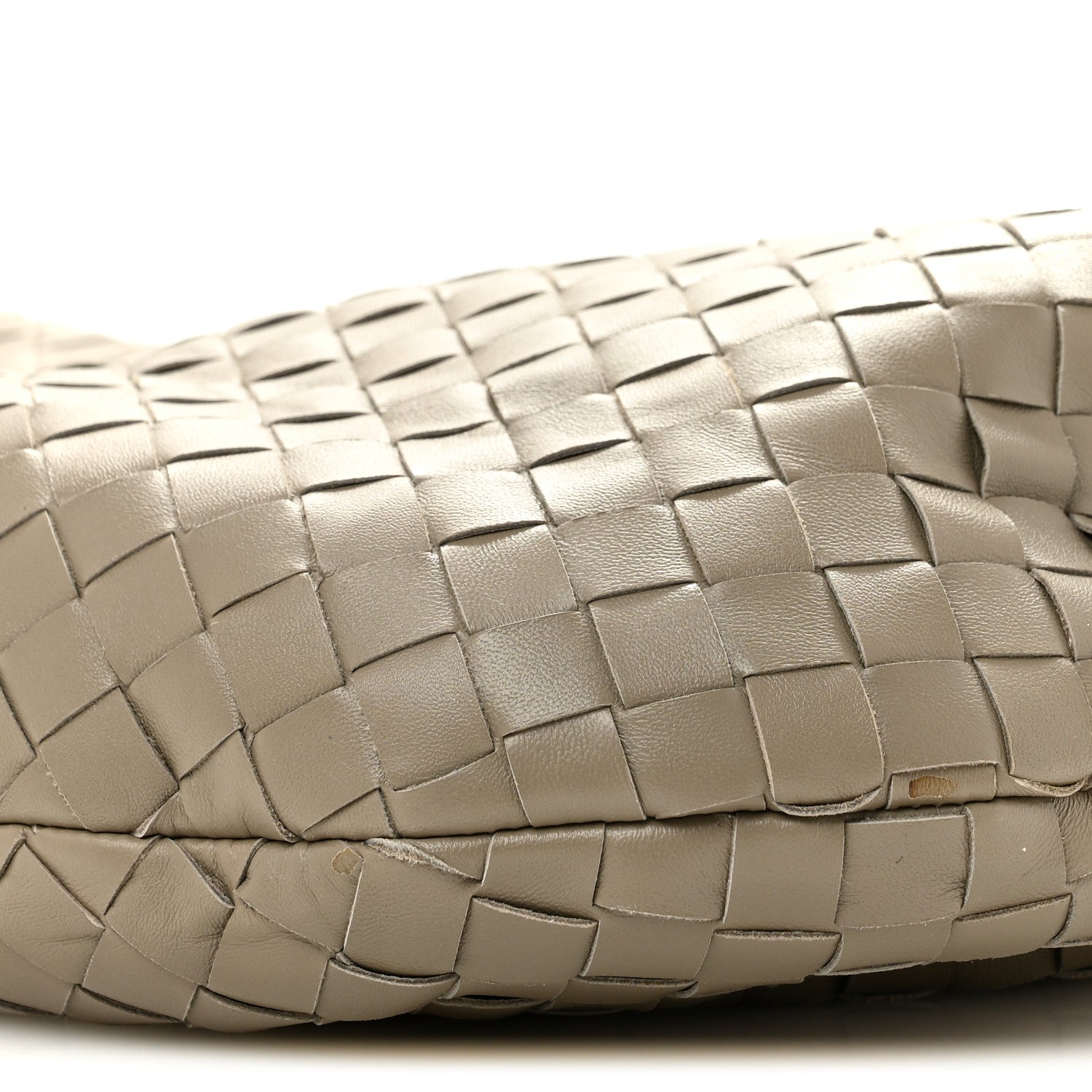Bottega Veneta Nappa Intrecciato Teen Jodie Hobo Taupe Grey 10 of 10