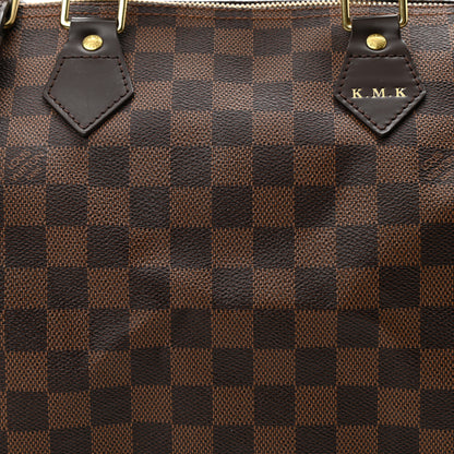 Louis Vuitton Damier Ebene Speedy Bandouliere 30 8 of 11