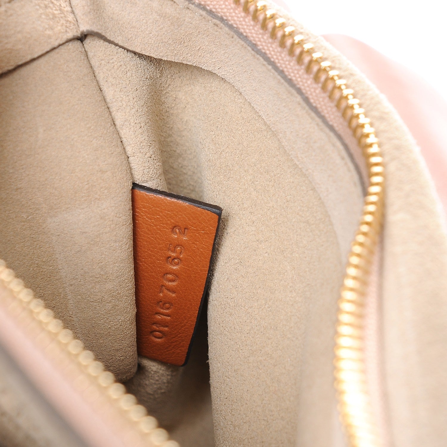 Chloe Suede Calfskin Medium Faye Shoulder Bag Caramel 7 of 8
