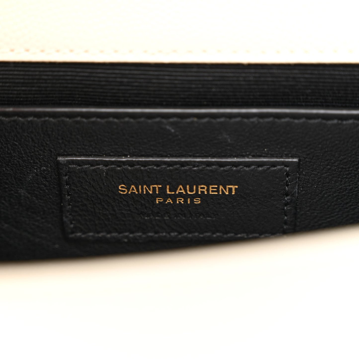 Grain De Poudre Small Monogram Kate Satchel Crema Soft