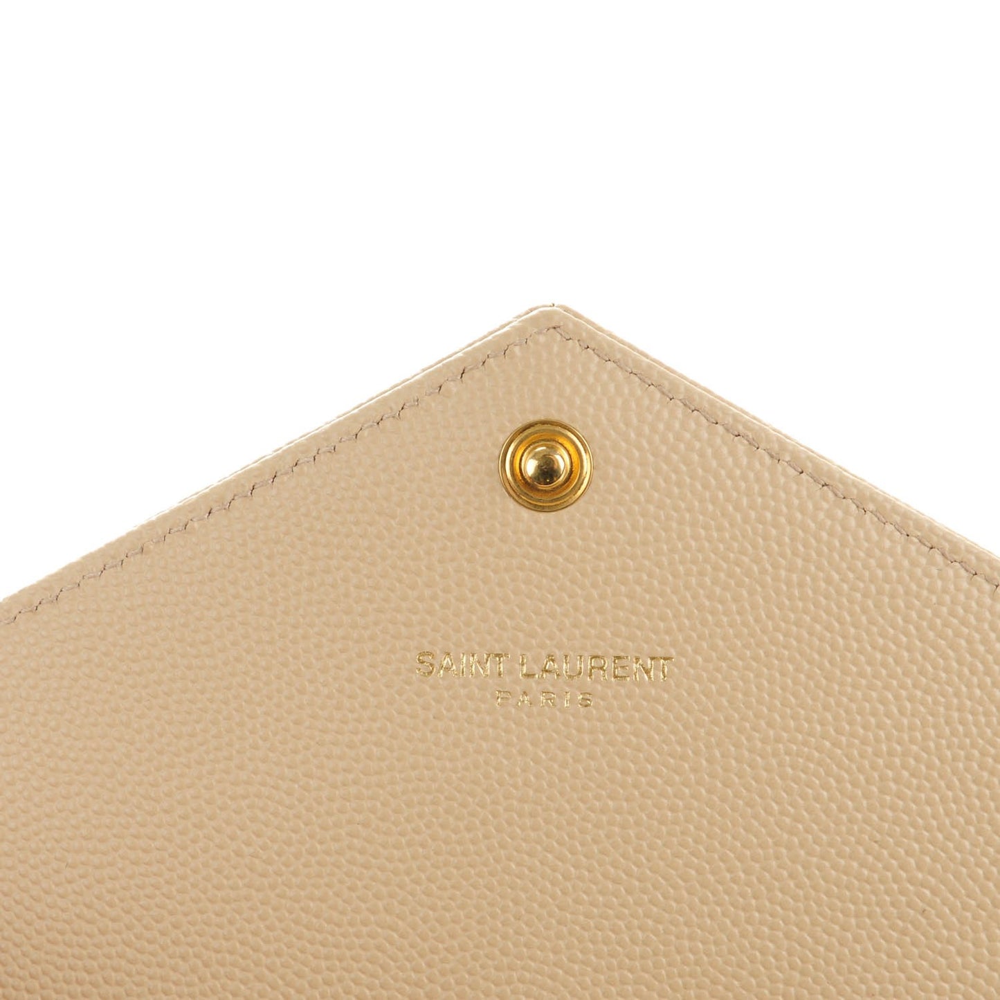 Grain De Poudre Matelasse Chevron Monogram Flap Wallet Nude Powder