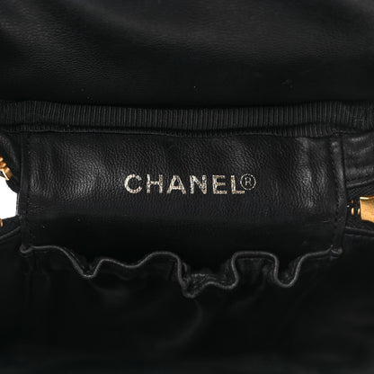 Chanel Caviar Vanity Cosmetic Case Black 6 of 9