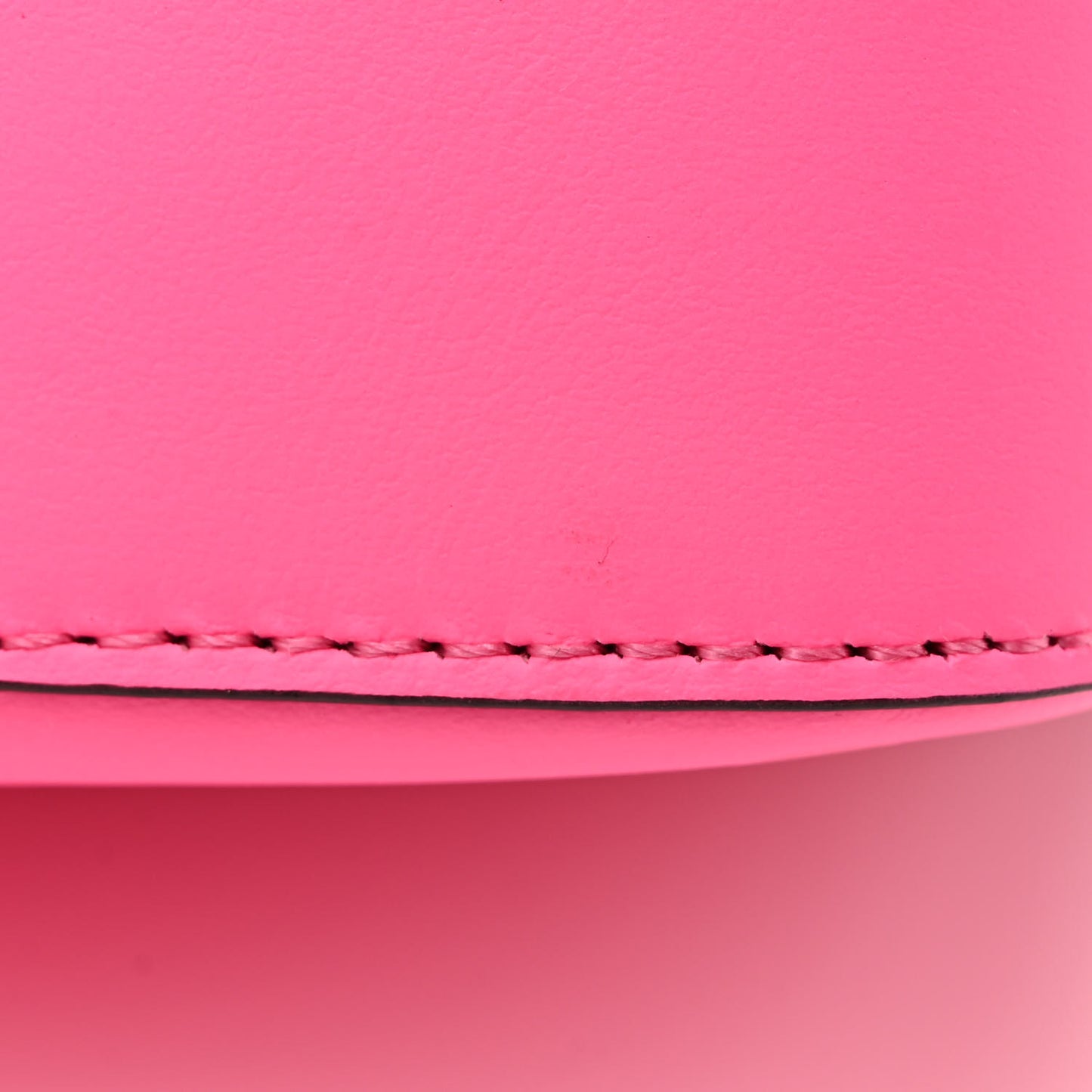 Calfskin Loubila Loubinthesky Chain Clutch Fluo Pink