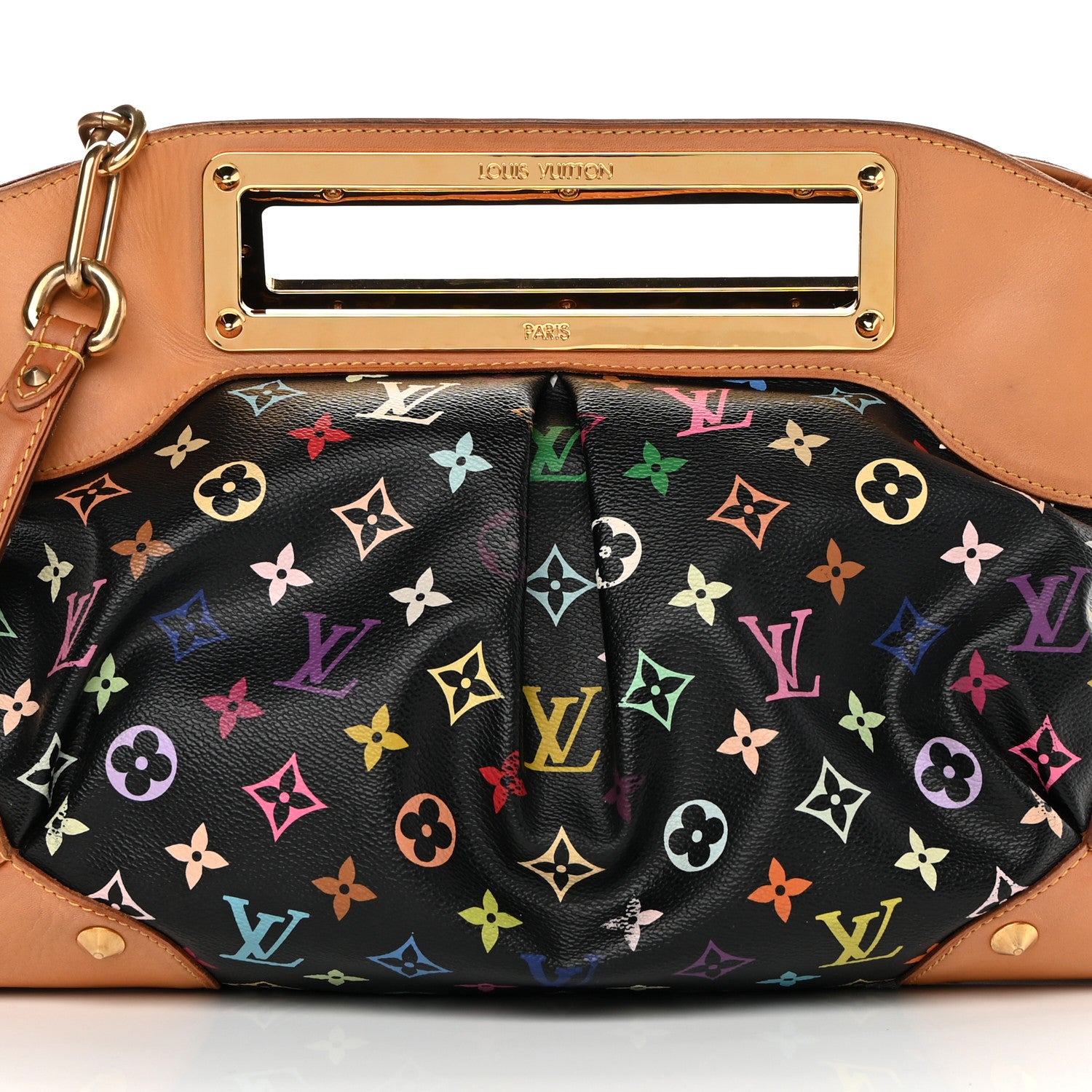 Louis Vuitton Monogram Multicolor Judy GM Black 8 of 15