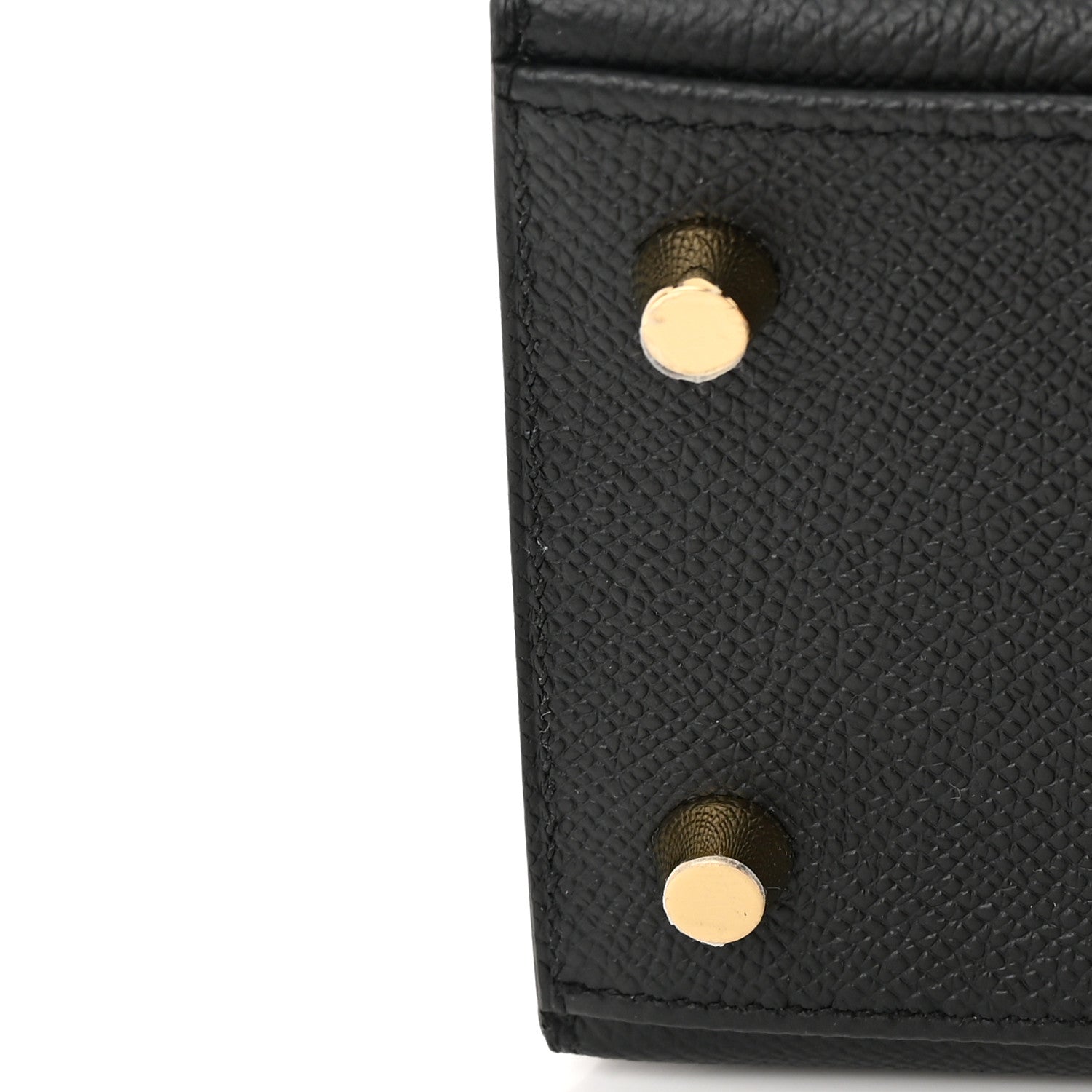 Hermes Epsom Kelly Sellier 25 Black 12 of 14