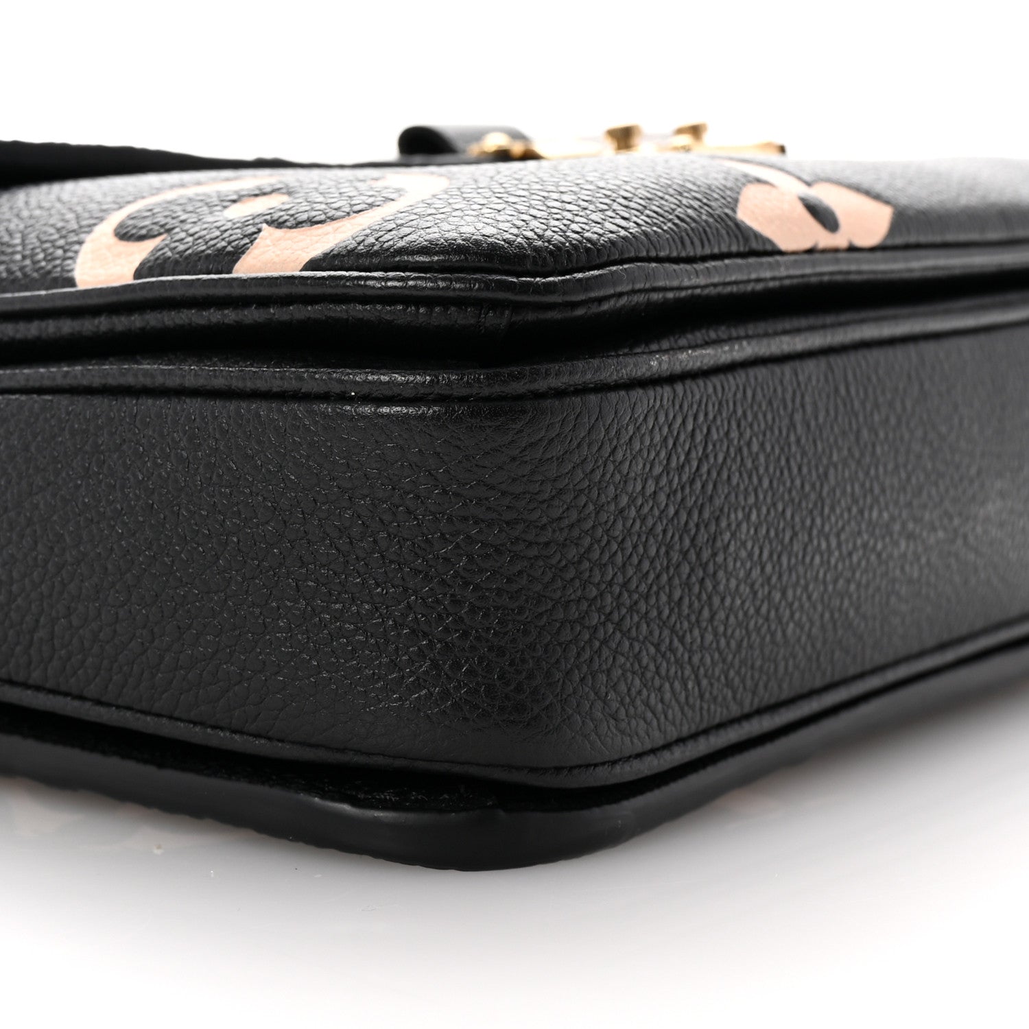 Louis Vuitton Empreinte Monogram Giant Pochette Metis Black Beige 8 of 9