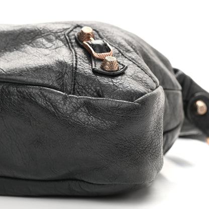 Balenciaga Agneau Giant 12 Rose Gold Hardware Town Black 10 of 14