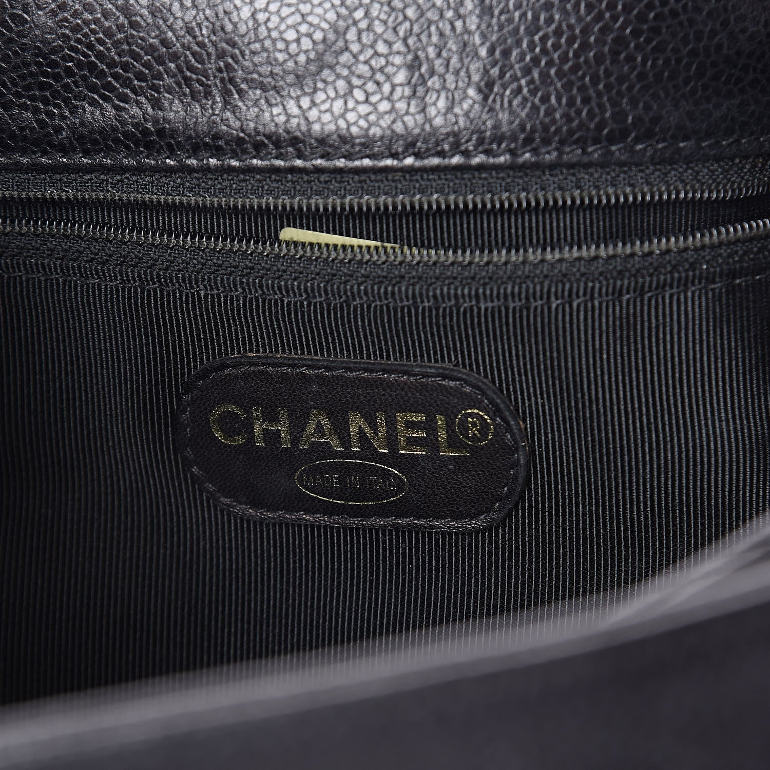 Chanel Caviar CC Shoulder Bag Black 6 of 18