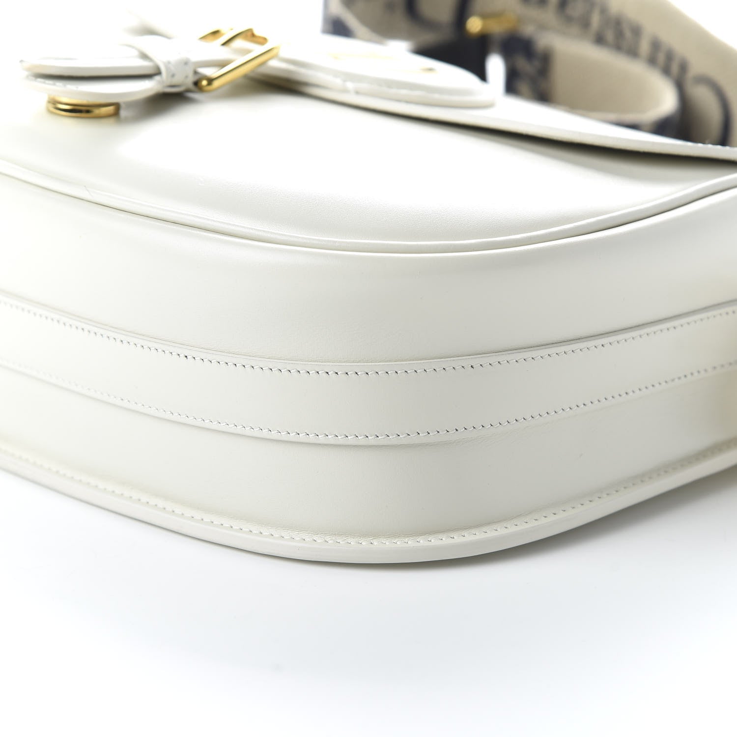 Christian Dior Box Calfskin Large Bobby Flap White 7 of 9