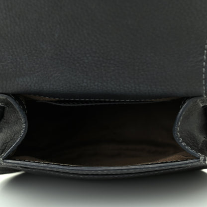 Chloe Calfskin Mini Marcie Round Crossbody Bag Black 4 of 4