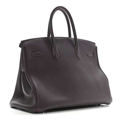 Hermes Togo Birkin 35 Raisin 3 of 12