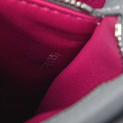 Louis Vuitton Taurillon Python Capucines BB Gris Fuchsia 7 of 8