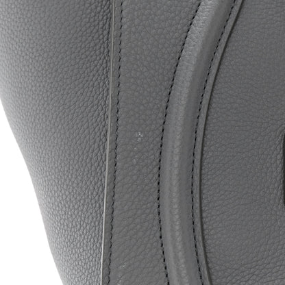 Celine Drummed Calfskin Mini Luggage Kohl 16 of 18
