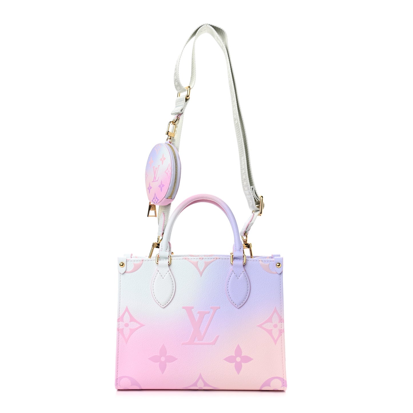 Monogram Giant Spring In The City Onthego PM Sunrise Pastel