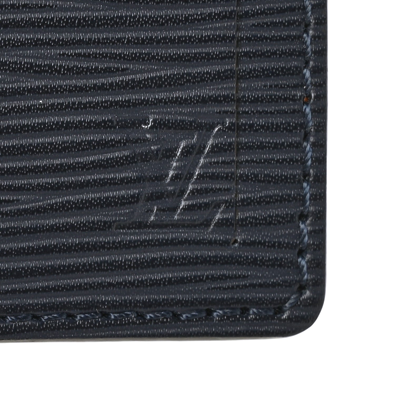 Louis Vuitton Monogram Epi Luggage Tag Navy Brown 3 of 3