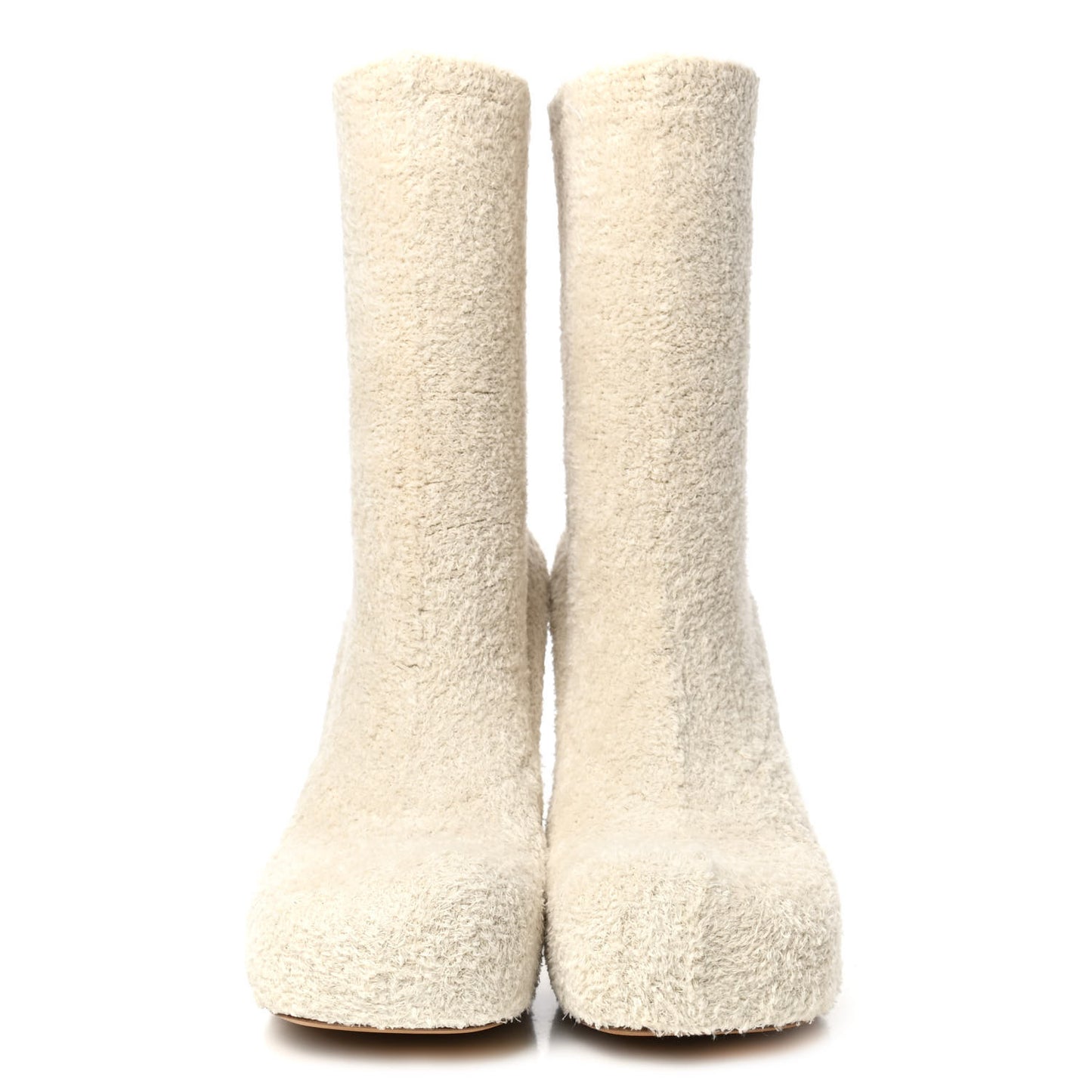 Spongy Knit The Bold Mid Calf Boots 39 Wax