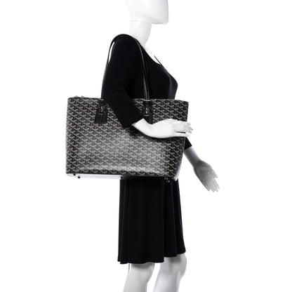 Goyard Goyardine Sac Marie Galante GM Black 3 of 23