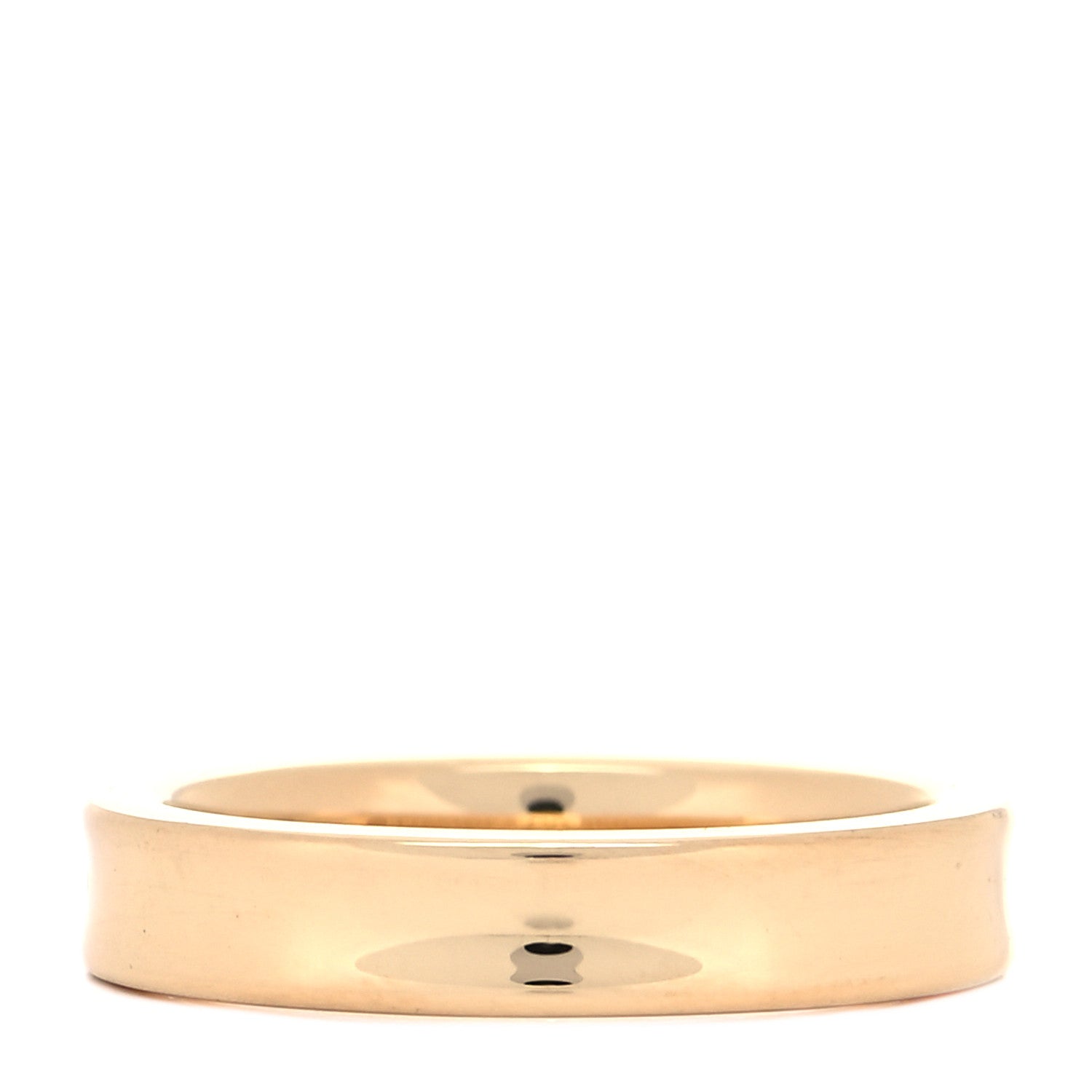 Tiffany 18K Yellow Gold Narrow 1837 Ring 50 5.5 3 of 5