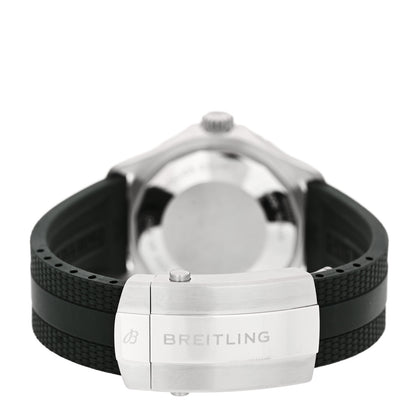 Breitling Stainless Steel Rubber 42mm SuperOcean Automatic Watch Orange A17375 3 of 5