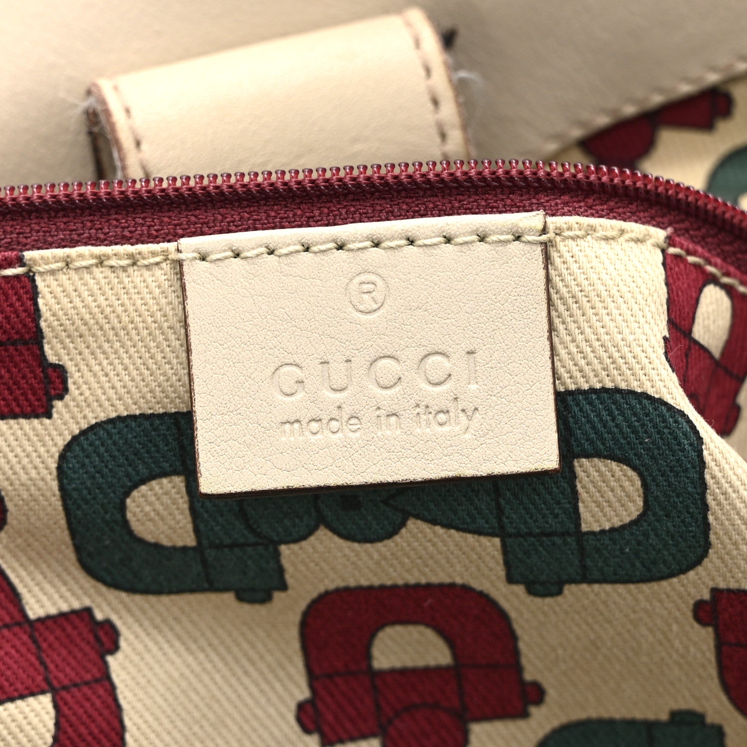 Gucci Guccissima Medium Sukey Tote Mystic White 6 of 14