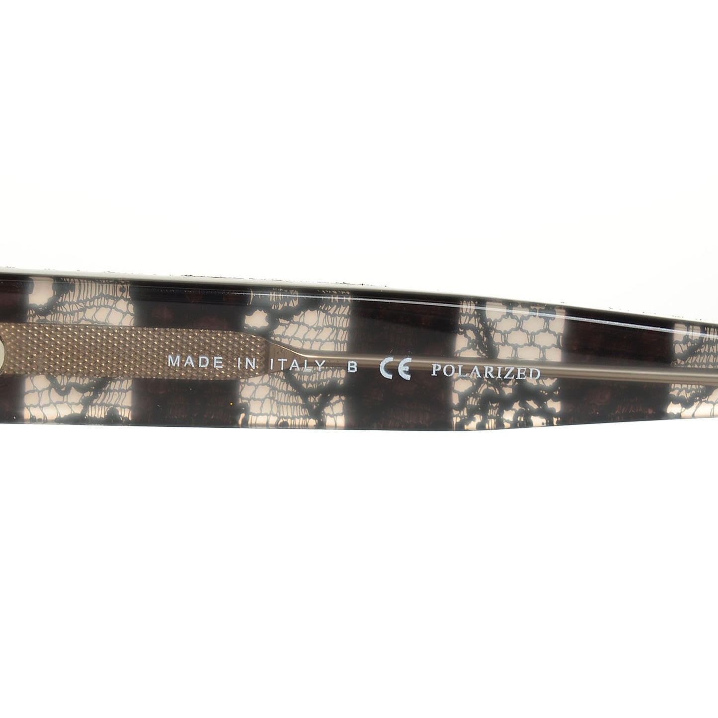 Lace Effect Sunglasses Black 5296-A