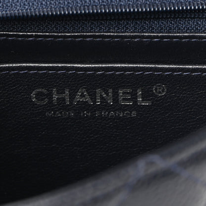 Chanel Caviar Quilted Mini Square Flap Navy 6 of 11