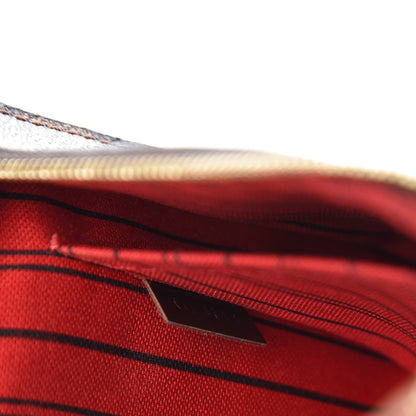 Louis Vuitton Damier Ebene Neverfull MM GM Pochette 7 of 10