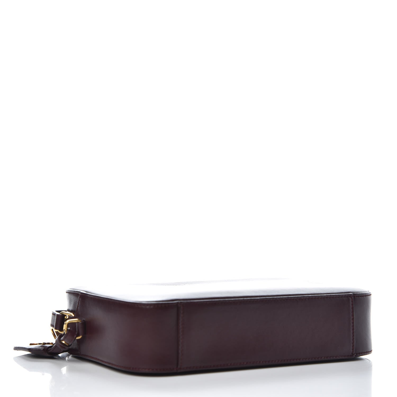 Saint Laurent Calfskin Medium Classic Monogram Camera Bag Bordeaux 4 of 7