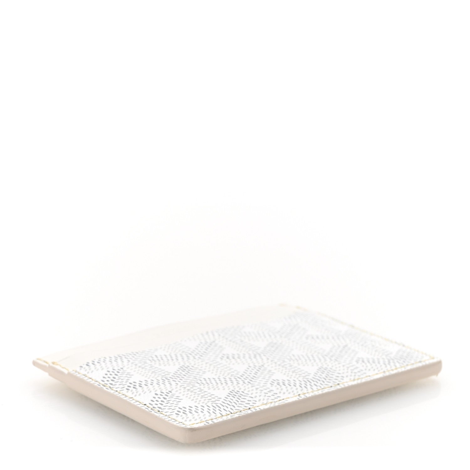 Goyard Goyardine Saint Sulpice Card Holder White 4 of 8