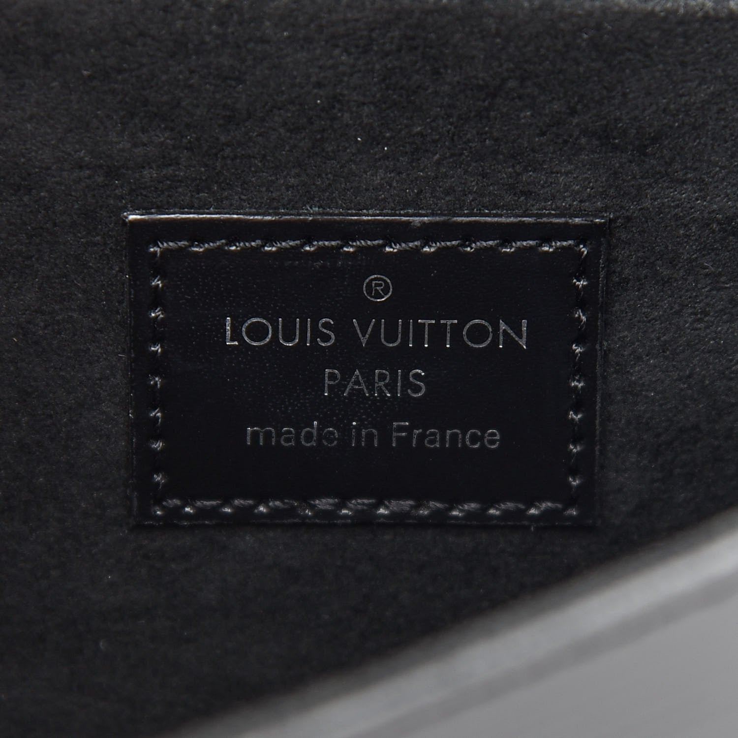 Louis Vuitton Epi Pochette Felicie Black 6 of 9