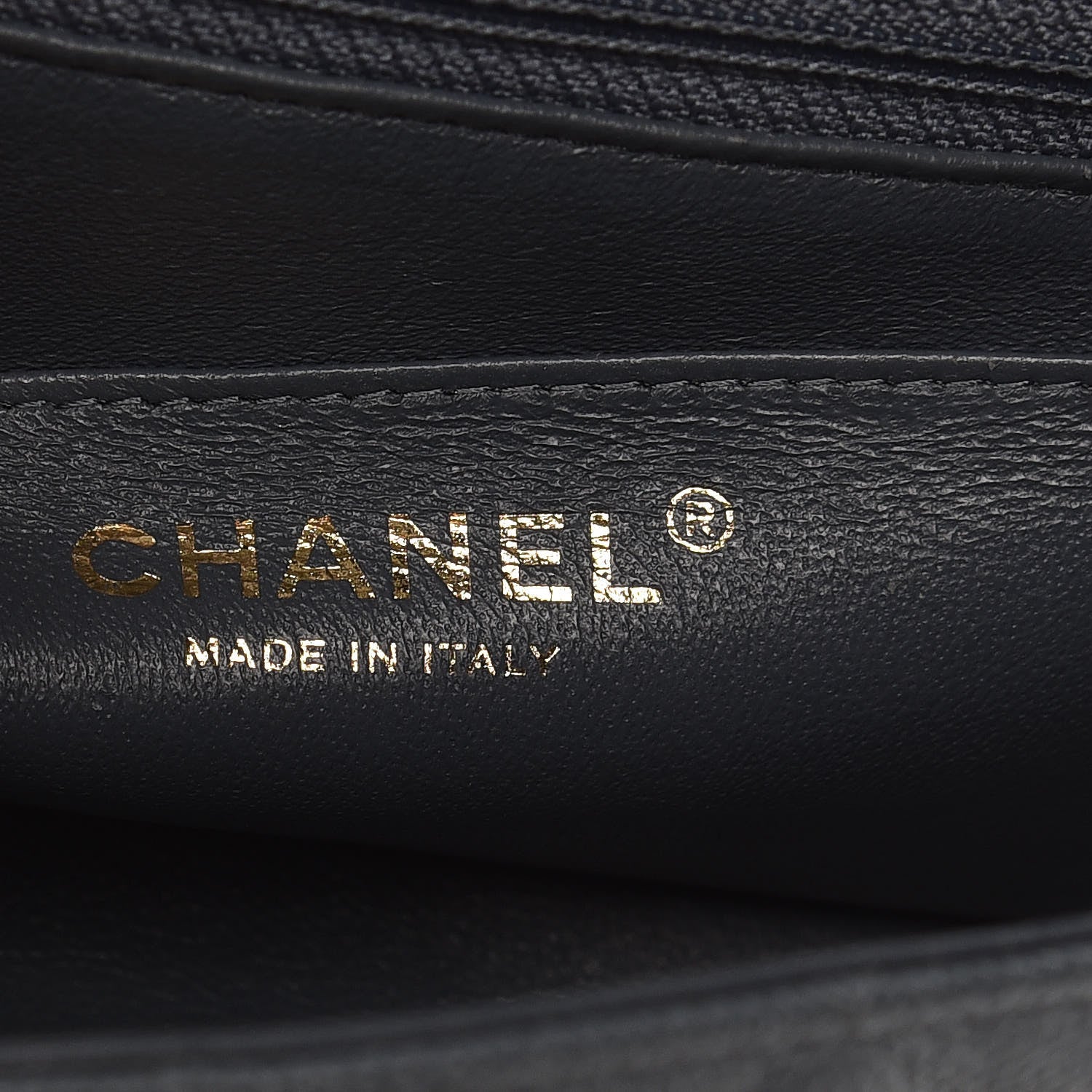 Chanel Caviar Quilted Mini Rectangular Flap Dark Grey 6 of 11