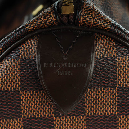Louis Vuitton Damier Ebene Speedy 30 8 of 11